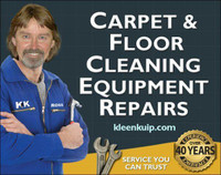 Carpet Cleaning Machine and Floor Cleaning Machine Parts and Repair Services