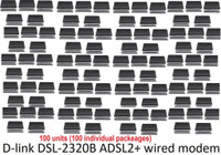 Lot of 1170  D-link dsl-2320B  ADSL+ modem