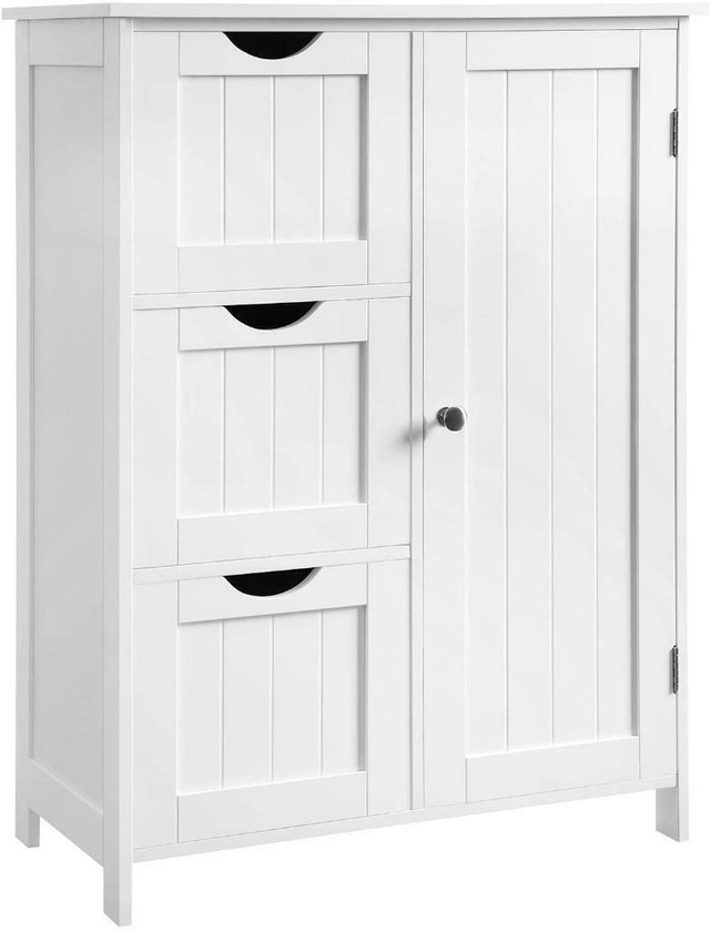 HUGE Discount Today! Bathroom Storage Floor Cabinets Large Drawers | FAST FREE Delivery to Your Home in Storage & Organization - Image 2