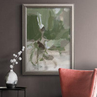 Wrought Studio Green Tea II Premium Framed Canvas- Ready To Hang
