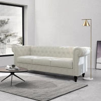 17 Stories Button-tufted Chesterfield Sofa With Multiple Seat Cushions