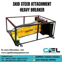 Wholesale price : Brand new Heavy-Duty skid steer Heavy Breaker - 100% GOOD QUALITY! HURRY LIMITED STOCKS!