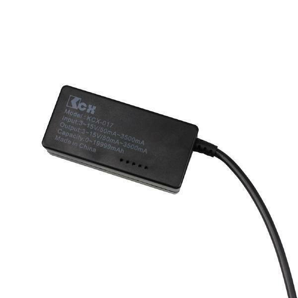 KCX Digital USB and MicroUSB LCD Mini Current and Voltage Detector Tester - USB - Black dans Appareils électroniques  à Grand Montréal - Image 3