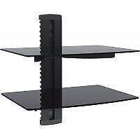 DVD GLASS SHELF SINGLE TIER, DOUBLE TIER, TRIPLE TIER DVD GLASS SHELF FOR ANDROID BOX, SATELLITE BOX, PLY STATION, XBOX in Video & TV Accessories in City of Toronto - Image 4