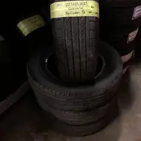 225 65 17 4 Continental ProContact Used A/S Tires With 99% Tread Left