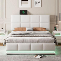 Ivy Bronx Full Size Tufted Upholstered Platform Bed