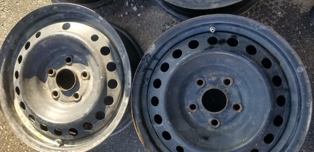 HONDA ODYSSEY  16  INCH STEEL WHEEL SET OF FOUR  WITH SENSOR in Tires & Rims in Ontario - Image 2