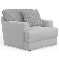 Latitude Run® Jahaira Chair Featuring Ultra Soft Faux Fur Fabric and Cuddler Cushion Seating