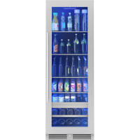 Zephyr Zephyr Presrv 24 in. 14-Bottle and 266-Can Single Zone Full Size Beverage Cooler