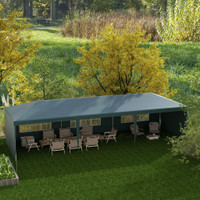 Party Tent 28.7' x 9.7' x 8.4' Green