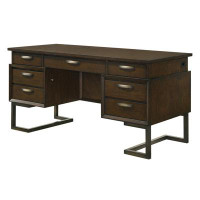 CDecor Home Furnishings Campion 66.5'' W Rectangle Executive Desk