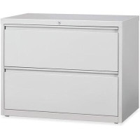 Lorell Fortress Telescoping 2-Drawer Lateral Filing Cabinet