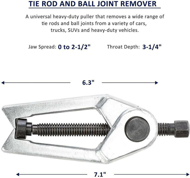 NEW 5 IN 1 BALL JOINT SEPARATOR ARM PULLER 4B3013 in Hand Tools in Alberta - Image 3