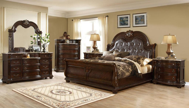 Luxury King Wooden Bedroom Set !! Lowest Market Price Offer !! in Beds & Mattresses in Mississauga / Peel Region