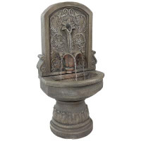 Ophelia & Co. Lovely Lily Polyresin Outdoor Wall Fountain