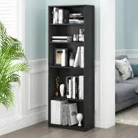 Latitude Run® 5-Shelf Bookcase