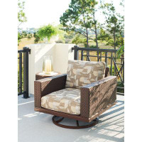 Tommy Bahama Outdoor Abaco Swivel Patio Chair with Cushions