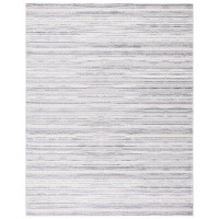 Steelside™ Melby Abstract Grey/Ivory Area Rug