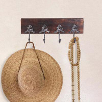 The Holiday Aisle® Demarquise Rustic Wall Hook Rack