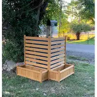 PRIMICOL Outdoor Wood Planter Box