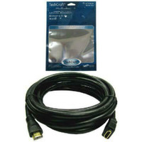 TechCraft 3 ft. High-Speed HDMI 1.4 M/F Extension Cable with Eth