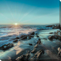 Made in Canada - Highland Dunes 'Laguna Light' Photographic Print on Wrapped Canvas