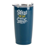 Dicksons Inc Tumbler Start The Day With A Ss Navy 20Oz