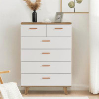 Wrought Studio Storage Dresser for Bedroom with 6 Drawers