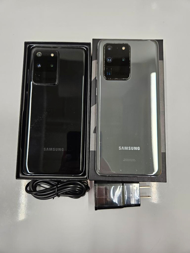 Samsung S20 FE S20 S20 PLUS S20 ULTRA UNLOCKED NEW CONDITION WITH ALL BRAND NEW ACCESSORIES 1 Year WARRANTY INCLUDED in Cell Phones in New Brunswick - Image 4