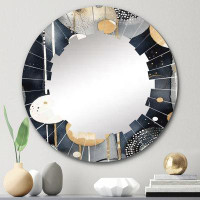East Urban Home Ashberry - Modern Wall Mirror Round