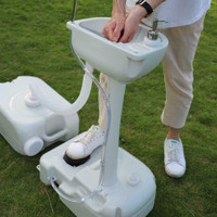 Portable Hand-Wash Sink +Faucet Station with 24L Recovery Tank -  WORK SITES - CAMPING - SOCIAL EVENTS  - FREE SHIPPING