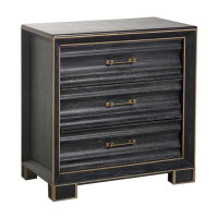 Gabby Ormond Solid Wood 3 - Drawer Accent Chest
