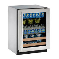 U-Line 2000 Series 123 Can 23.63" Convertible Beverage Refrigerator