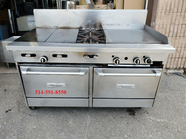 Garland Poele, Cusiniere , Plaque , Four , Oven, Range,  Stove , Griddle, Grill in Industrial Kitchen Supplies in Greater Montréal