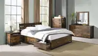 Spring Special - Acme Furniture - Juvanth 5 Piece Set - 24260Q Queen Bed With Storage, Dresser, Chest, Night Stand