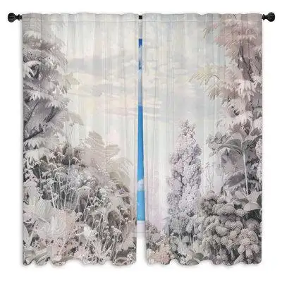 Upgrade your home decor with these Floral window curtains printed in the USA! Great for your bedroom...