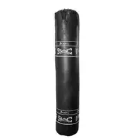 Black Punching Bag made of Vinyl or Leather / Different sizes and weights available