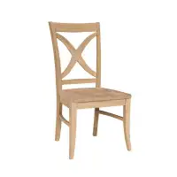 Rosalind Wheeler Brite Lite New Neon - Nora 39" Dining Built Chair - Unfinished Set Of 2(E20AC04D4D6F411B876A82495D96903