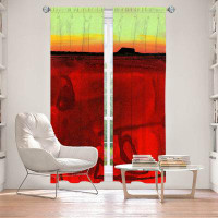 East Urban Home Lined Window Curtains 2-Panel Set For Window Size From East Urban Home By Kathy Stanion - Mesa XII