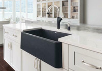 BLANCO IKON® - Granite Composite Farmhouse Kitchen Sink 27, 30, 33 & 33 1 3/4  ( 9 Colors (1 New) / 4 Sizes )