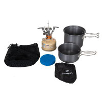 Stansport Stansport Backpack Stove, Fuel & Cook Set