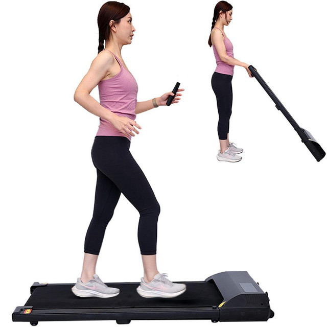 MotionGrey Walking Pad Treadmill - Slim Portable Under Desk Electric Fitness Pad for Cardio Workout in Home and Office in Exercise Equipment