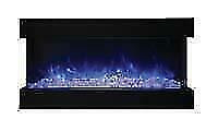 Amantii TRU-View-XL Series 25, 40, 50, 60 & 72 Inch Electric Fireplace in Heating, Cooling & Air in Edmonton Area - Image 4