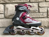 K2 Contessa CA Inline Skates (Rollerblades) Women's Size  8 (Shoe Size) 78mm/80A wheels and ABEC-5