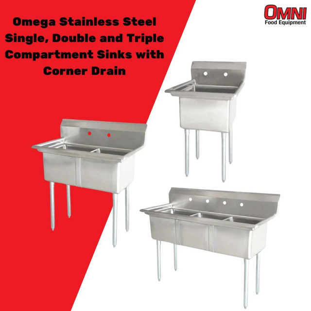 30% OFF - BRAND NEW STAINLESS STEEL SALE Work Tables/Sinks/Shelves/Faucets**GREAT DEALS** (Open Ad For More Details) in Other Business & Industrial in Toronto (GTA) - Image 3