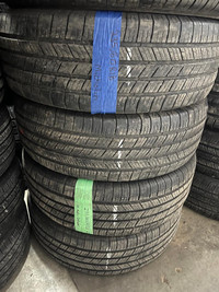 235 60 18 2 Michelin Defender Used A/S Tires With 95% Tread Left
