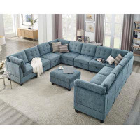 Wildon Home® Dewight U shape Modular Sectional Sofa, DIY Combination
