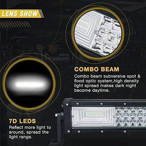 NEW 8D TRIPLE ROW LED LIGHT BARS 7/ 16 / 22 / 32 / 42 /50 in Other Business & Industrial in Manitoba - Image 3