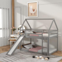 Harper Orchard Mullinville Kids Twin Over Twin Bunk Bed
