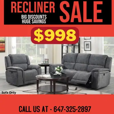 Modern Recliners Sale in Mississauga! Huge Sale!